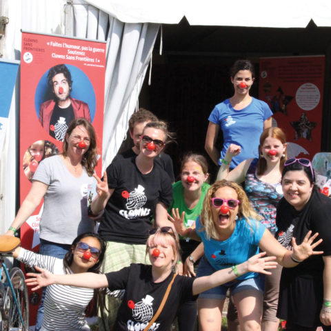 Clowns Sans Frontières au festival Solidays - 2016