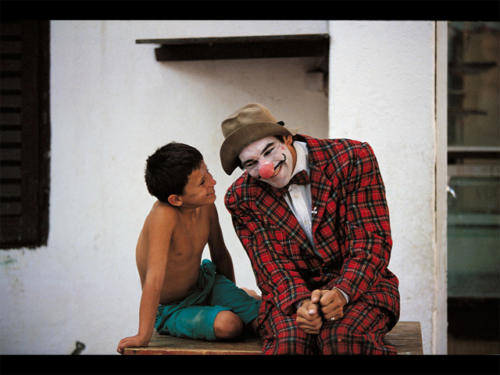 © Malik Nahassia - Clowns Sans Frontières - Croatie - 1994