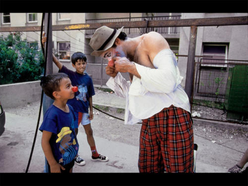 © Malik Nahassia - Clowns Sans Frontières - Croatie - 1994