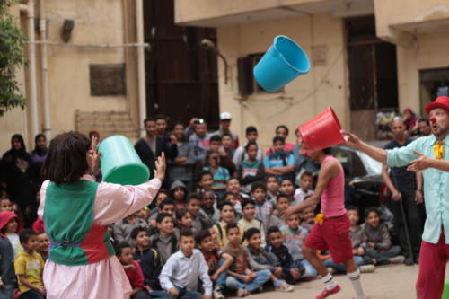 © Marine Louvigny - Clowns Sans Frontières - Egypte 2015