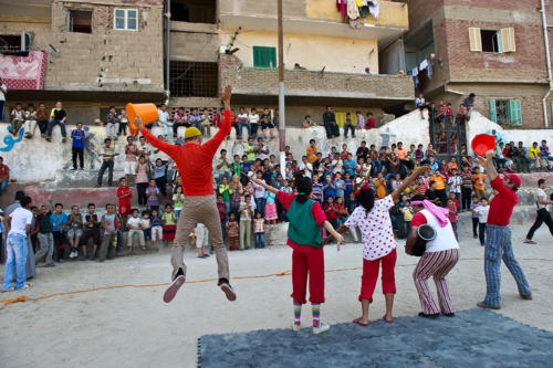 © Olivier Ouadah - Clowns Sans Frontières - Egypte 2010