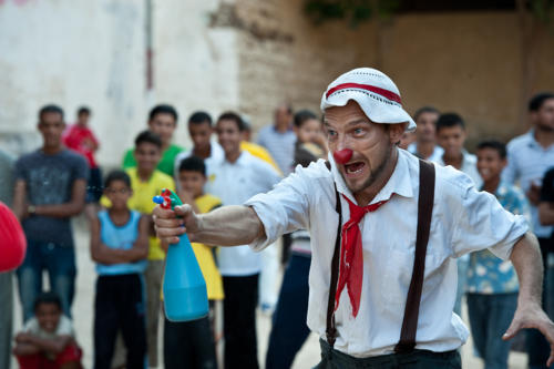 © Olivier Ouadah - Clowns Sans Frontières - Egypte 2010