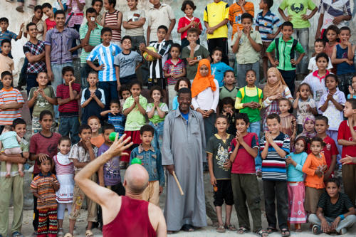 © Olivier Ouadah - Clowns Sans Frontières - Egypte 2010