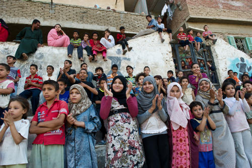 © Olivier Ouadah - Clowns Sans Frontières - Egypte 2010