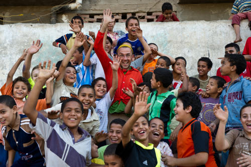 © Olivier Ouadah - Clowns Sans Frontières - Egypte 2010