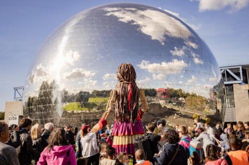 France - Accueil d'Amal à la Villette - Octobre 2021