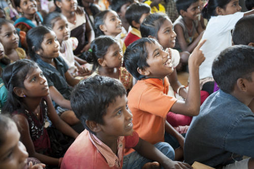 © Pascal Reynaud - Clowns Sans Frontières - Inde - 2012