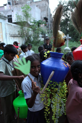 © Vincent Muteau - Clowns Sans Frontières - Inde - 2011