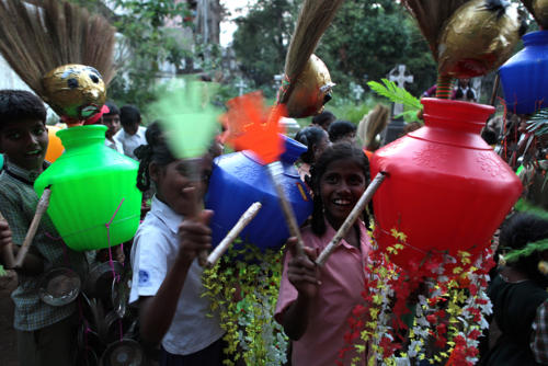 © Vincent Muteau - Clowns Sans Frontières - Inde - 2011