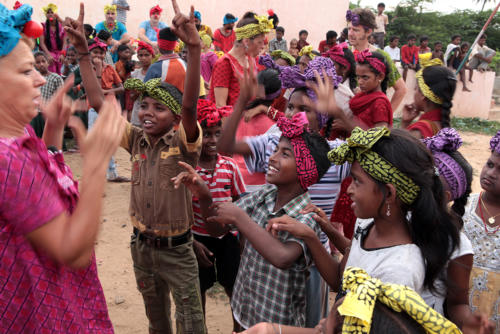 © Vincent Muteau - Clowns Sans Frontières - Inde - 2011