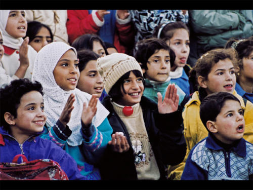 © Anne Britt Kristiansen - Clowns Sans Frontières - Jordanie - 2002