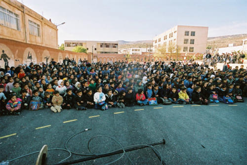 © Anne Britt Kristiansen - Clowns Sans Frontières - Jordanie - 2002