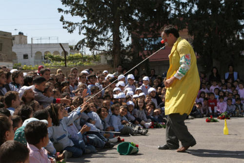 © Jaco Bidermann - Clowns Sans Frontières - Liban - 2006