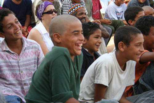 © Claire Bury - Clowns Sans Frontières - Maroc - 2005