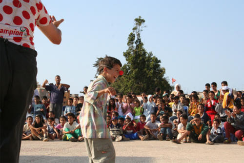 © Claire Bury - Clowns Sans Frontières - Maroc - 2005