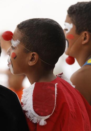 © Christophe Raynaud de Lage - Clowns Sans Frontières - Maroc - 2006