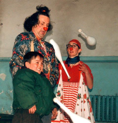 © Clowns Sans Frontières - Mongolie - 2001