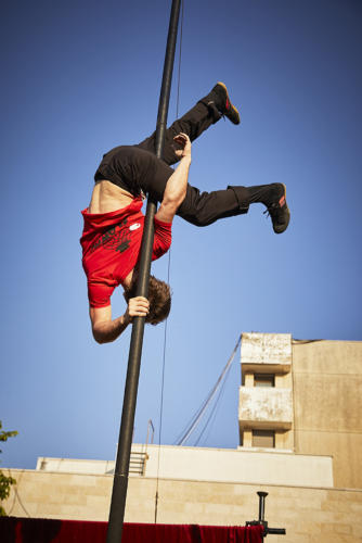 © Christophe Raynaud de Lage - Clowns Sans Frontières - Palestine - 2018