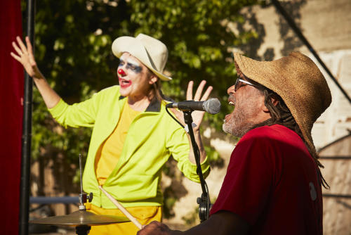 © Christophe Raynaud de Lage - Clowns Sans Frontières - Palestine - 2018