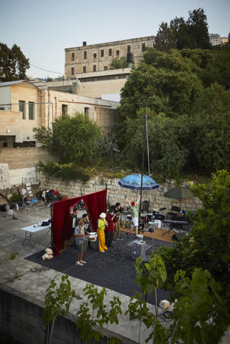 © Christophe Raynaud de Lage - Clowns Sans Frontières - Palestine - 2018