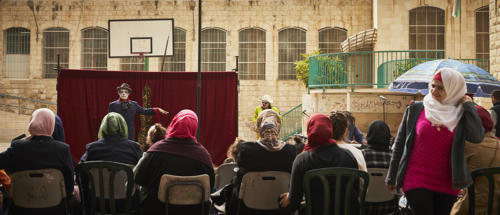 © Christophe Raynaud de Lage - Clowns Sans Frontières - Palestine - 2018