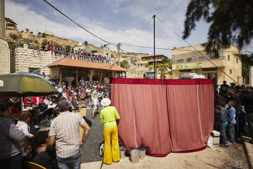 © Christophe Raynaud de Lage - Clowns Sans Frontières - Palestine - 2018