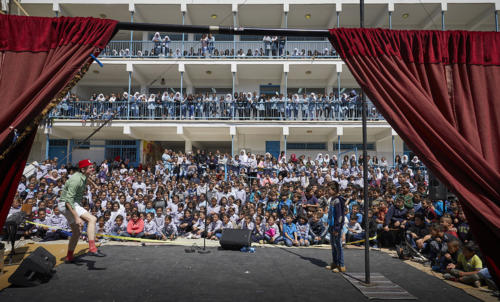 © Christophe Raynaud de Lage - Clowns Sans Frontières - Palestine - 2018