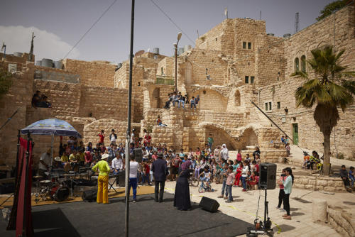 © Christophe Raynaud de Lage - Clowns Sans Frontières - Palestine - 2018