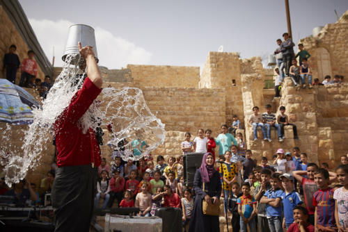 © Christophe Raynaud de Lage - Clowns Sans Frontières - Palestine - 2018