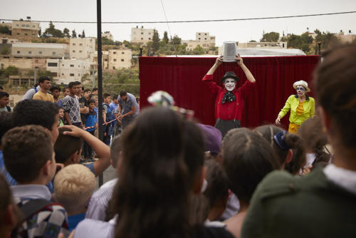 © Christophe Raynaud de Lage - Clowns Sans Frontières - Palestine - 2018