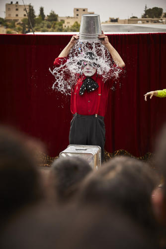 © Christophe Raynaud de Lage - Clowns Sans Frontières - Palestine - 2018