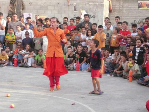 © Rima Abdul Malak - Clowns Sans Frontières - Palestine - 2007