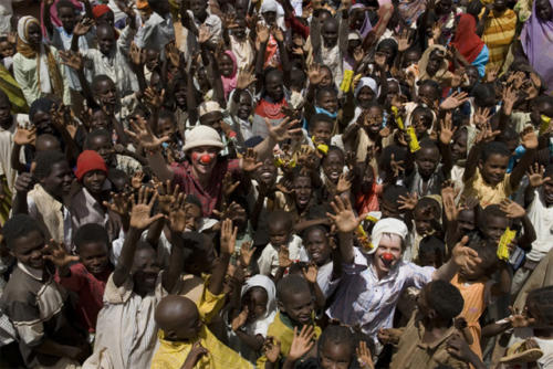 Clowns Sans Frontières © Olivier Ouadah - Soudan 2006