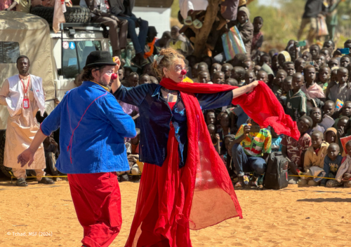 Clowns Sans Frontières in Aboutengue
