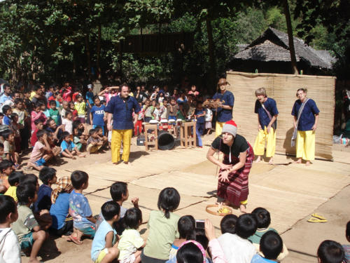 © Clowns Sans Frontières - Thaïlande - 2010